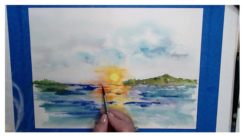 How to Paint a Sunrise #2